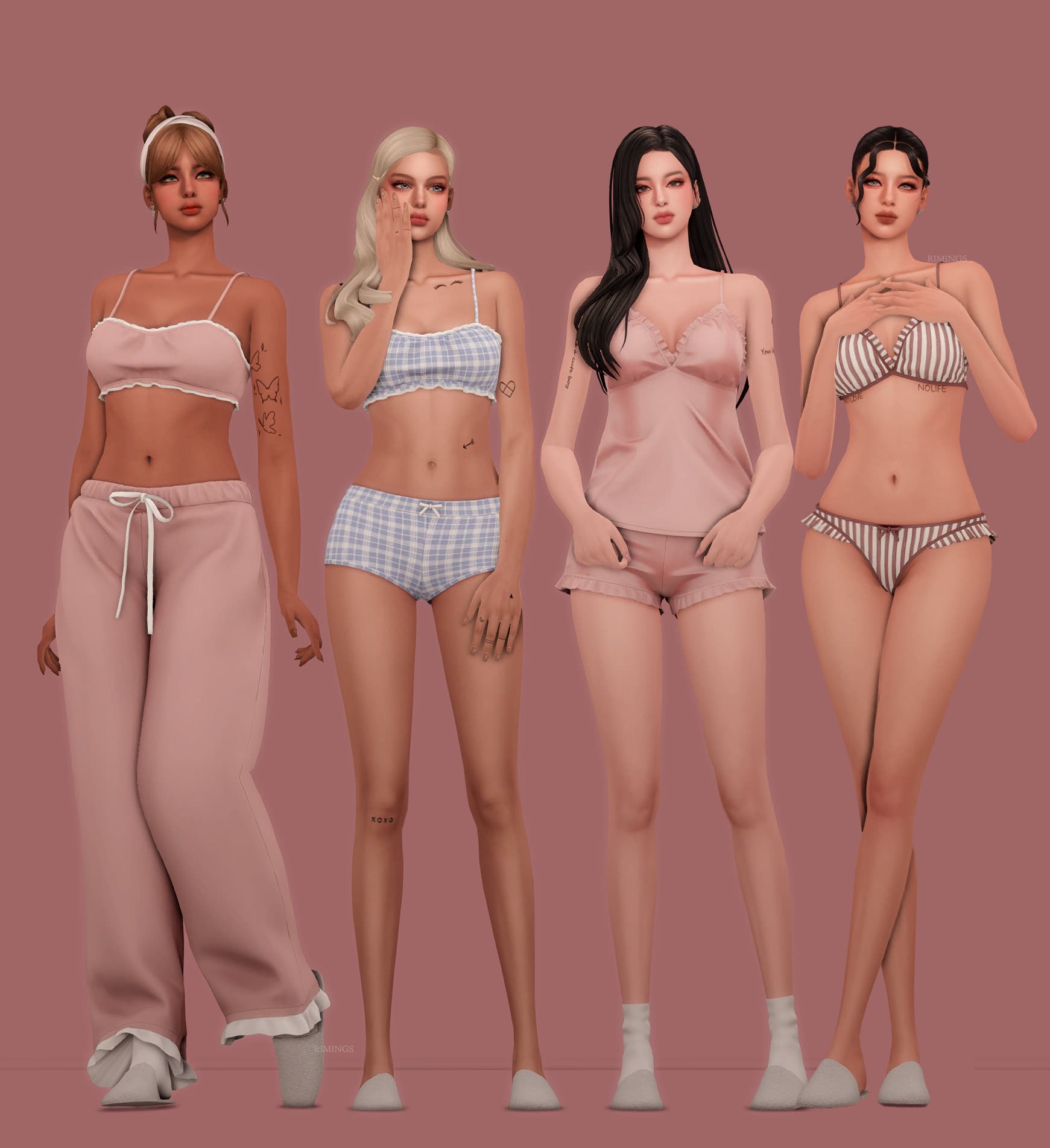 Галерея мода Сет нижнего белья и пижам New Gift Box 44 #2